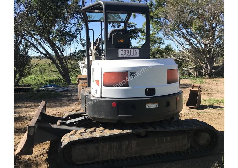 caption 2011 Bobcat E45 Excavator