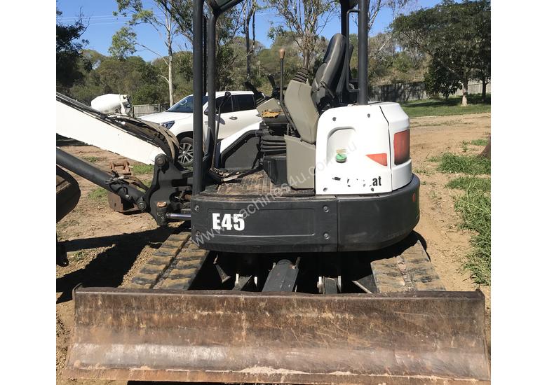 caption 2011 Bobcat E45 Excavator