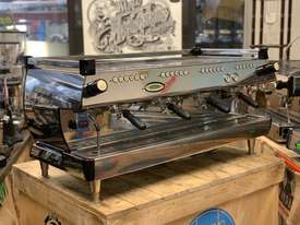 LA MARZOCCO GB5 4 GROUP STAINLESS ESPRESSO COFFEE MACHINE - picture0' - Click to enlarge