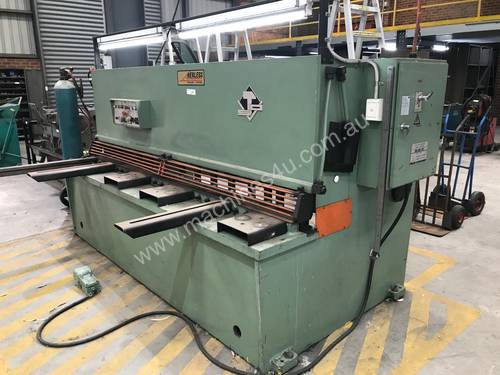 USED GUILLOTINE - STP 2500 X 6MM Heavy Duty Overdriven Hydraulic Guillotine- Just In.