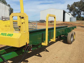 Midland Round Bale Mover Bale Accumulator Hay/Forage Equip - picture0' - Click to enlarge