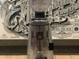 MAZZER KONY TIMER SILVER WITH DOSING CHUTE ESPRESSO COFFEE GRINDER  - picture0' - Click to enlarge