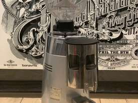 MAZZER KONY TIMER SILVER WITH DOSING CHUTE ESPRESSO COFFEE GRINDER  - picture0' - Click to enlarge