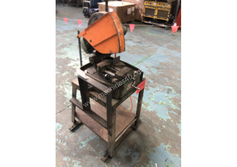 Brobo Super 12 Cold Saw On Fabricated Stand