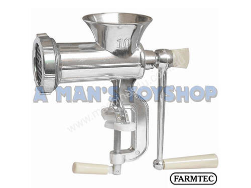 HAND MEAT MINCER NO 10 HEAD BENCH CLAMP