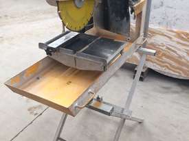 Brick Saw With Stand - picture0' - Click to enlarge