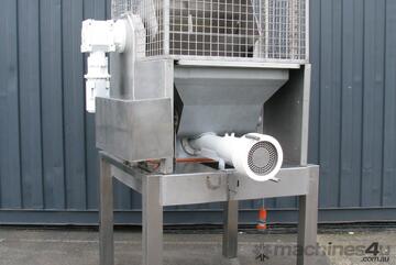 Commercial Paddle Mixer Feed Hopper and Extruder - 200L
