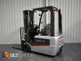 Nissan 3 Wheel Battery Electric Forklift 1.8 Tonne Current Model Container Mast 4750mm Lift - picture0' - Click to enlarge
