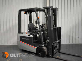 Nissan 3 Wheel Battery Electric Forklift 1.8 Tonne Current Model Container Mast 4750mm Lift - picture2' - Click to enlarge