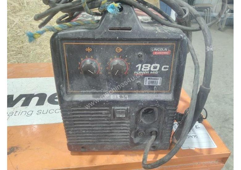Used lincoln 180C Single Phase Mig Welders in , Listed on Machines4u