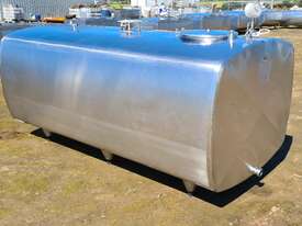 STAINLESS STEEL TANK, MILK VAT 2300 LT - picture0' - Click to enlarge