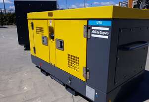 Atlas Copco U75 Utility Compressor. 75CFM, 100psi with Kubota Engine.