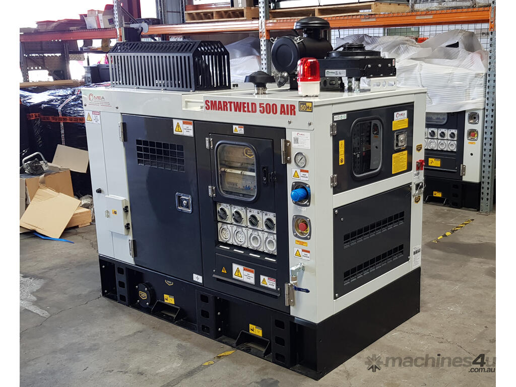 New SMARTWELD 500 AIR Welder Generator and Air Compressor Diesel Driven