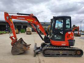 2018 KUBOTA U55-4 EXCAVATOR WITH A/C CABIN, CIVIL SPEC AND LOW 1300 HOURS - picture0' - Click to enlarge
