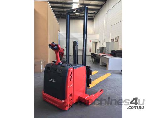 Linde L14AS Walkie Stacker (Option Side Shift or White Good Clamp Attachment) - Ex-Demo Stock