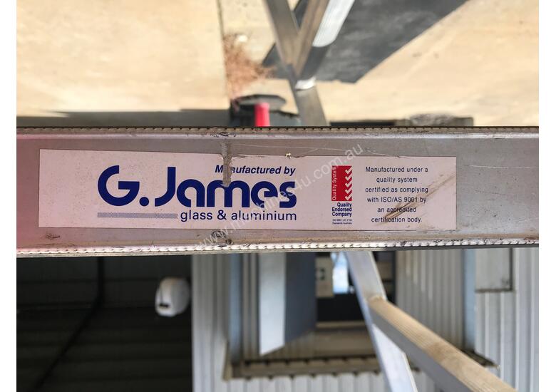 Used 2014 Quick Ally/G James Aluminum trestles and planks Scaffold