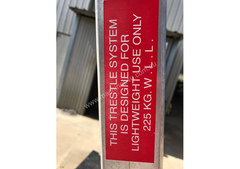 Used 2014 Quick Ally/G James Aluminum trestles and planks Scaffold