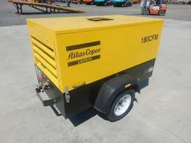 las Copco LUY050-7 180CFM Single Axle Compressor - picture1' - Click to enlarge