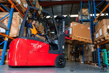  NICHIYU THREE-WHEELER FBT20-80 counterbalance forklift