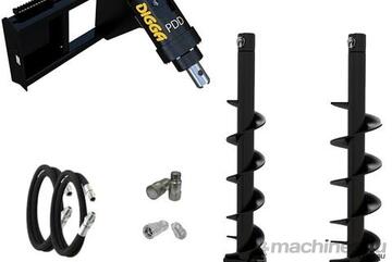 Digga PDD auger drive combo package tractor up to 30Hp