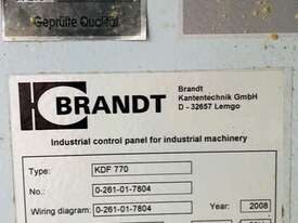 Brandt KDF 770 Edgebander - picture0' - Click to enlarge