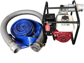 Honda Petrol Driven 3 Inch Trash Water Pump GX160 with Hose, MH030T - Used Item - picture0' - Click to enlarge