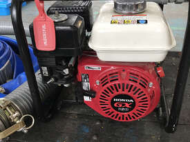 Honda Petrol Driven 3 Inch Trash Water Pump GX160 with Hose, MH030T - Used Item - picture2' - Click to enlarge