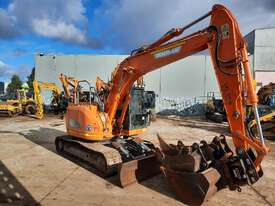 Doosan DX140LCR 14t excavator with tilt hitch, blade, buckets, ripper and 3572 hours - picture1' - Click to enlarge