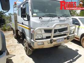 2012 MITSUBISHI FUSO DUAL CAB TRAY TOP TRUCK - picture0' - Click to enlarge