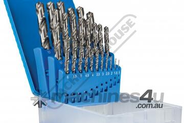 Metric 118 Precision HSS Drill Set - 25 Piece D101SM3 1 - 13mm 0.5mm Increments