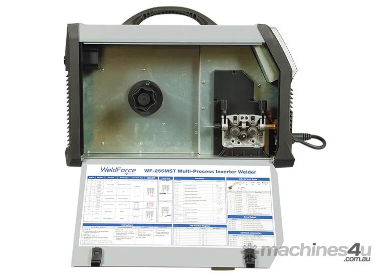 New Weldforce MIG Stick TIG Welder WELDFORCE 255MST ITALIAN MADE Welding Equipment in