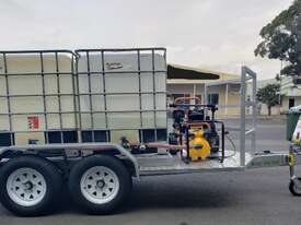 Trailer Mounted Air/Water/Pressure Washer - picture0' - Click to enlarge