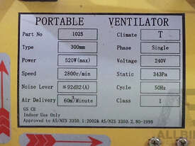 TQ 300mm Portable Electric Ventilator With Ducting - picture1' - Click to enlarge