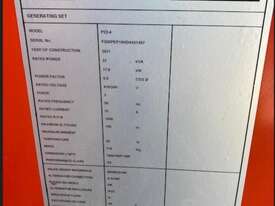 FG WILSON Generator - 20kVA (Diesel), Model: P22-6, Serial No: FGWPEP18HD4X01497, Manufacture Date:  - picture2' - Click to enlarge