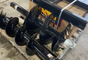 NORM Skid Steer AUGER DRIVE with TUNGSTEN DRILL Package