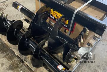NORM Skid Steer AUGER DRIVE with TUNGSTEN DRILL Package