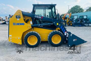 68HP US50T Skid Loader, 930KG Loading Capacity, 4in1 Bucket