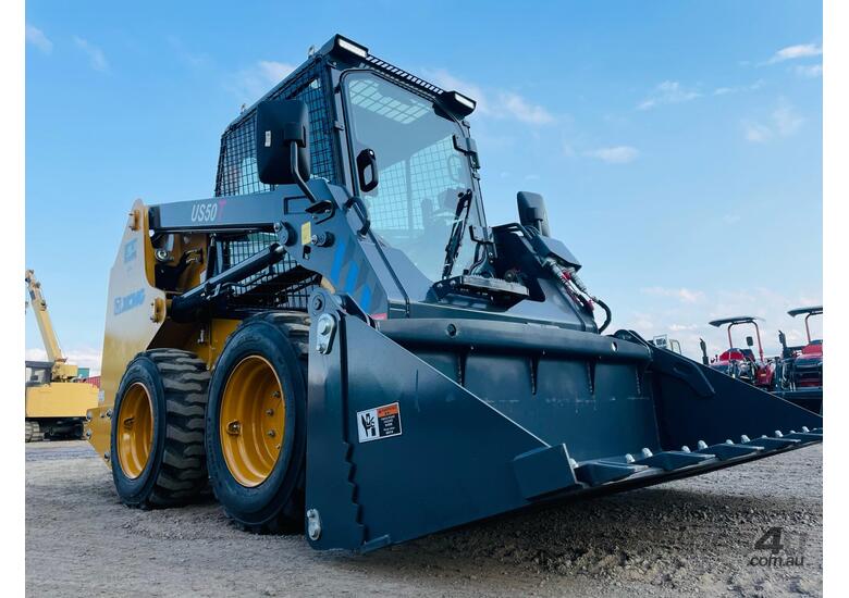 68HP US50T Skid Loader, 930KG Loading Capacity, 4in1 Bucket