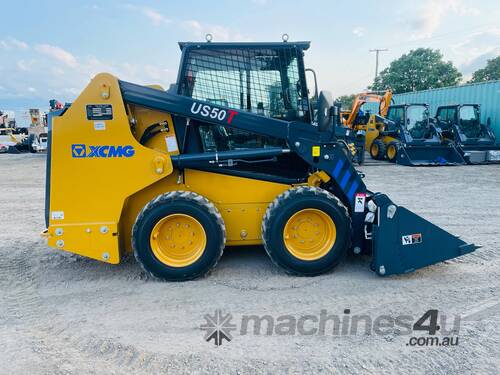 68HP US50T Skid Loader, 930KG Loading Capacity, 4in1 Bucket