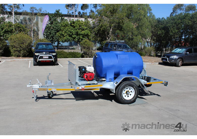 caption ThoroughClean P13R-36C-TO Pressure Washer Trailer
