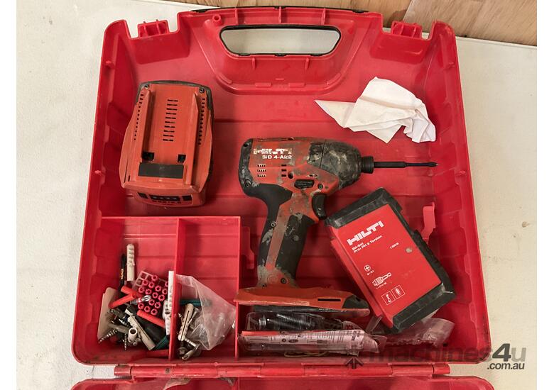 New Hilti SID 4 A22 Drill Including Case Impact Driver Drill in