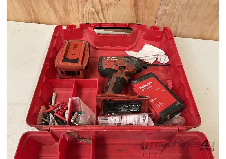 New Hilti SID 4 A22 Drill Including Case Impact Driver Drill in