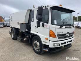 2017 Hino 500 1628 FG8J Dual Control Road Sweeper - picture0' - Click to enlarge