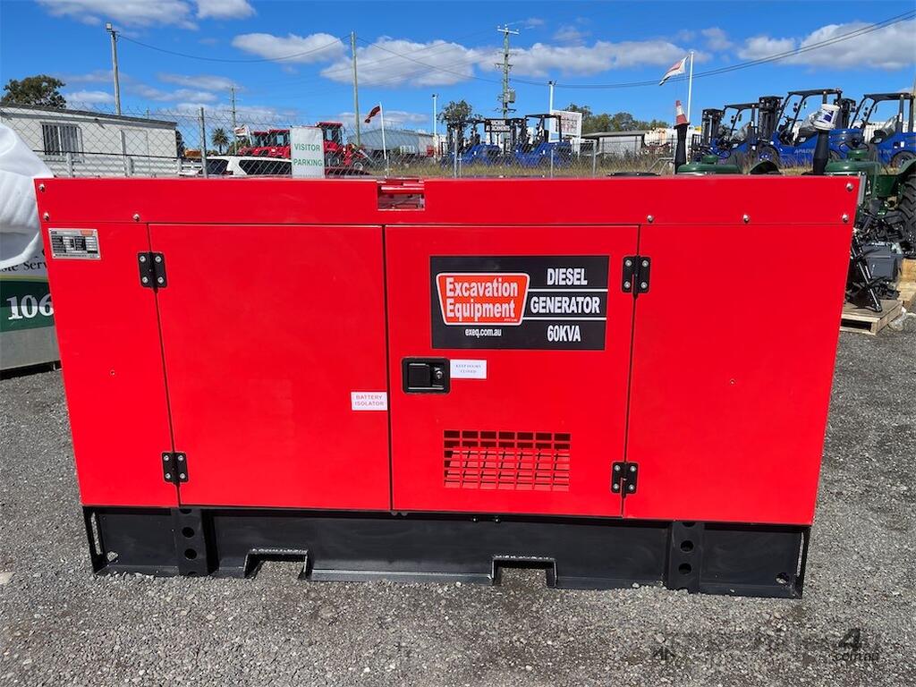 Buy New exeq EXEQ 60KVA Silenced Diesel Generator Type 1 Generator in