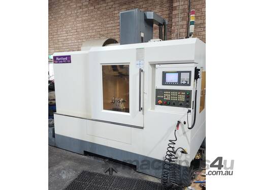 USED  CNC Milling machine  Hartford PRO-1000 Series Vertical Machining Centre with 4th axis +Tooling