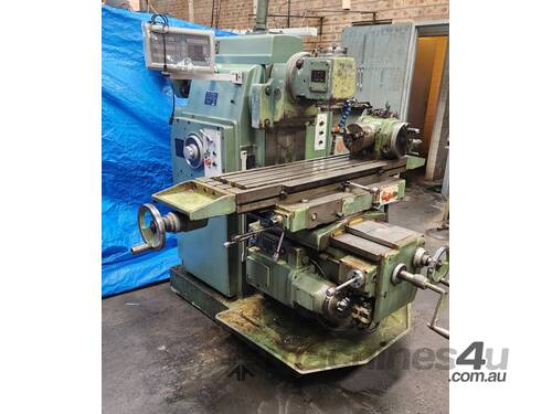  Heavy Duty Horizontal Universal milling machine in good working condition