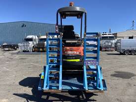 Kubota U17 Excavator with Tandem Axle Trailer - picture2' - Click to enlarge