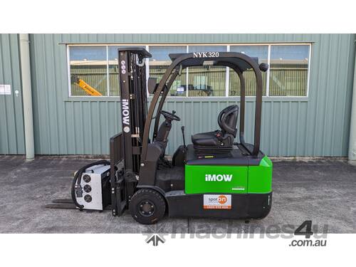 iMOW 1.8T Lithium Electric Counterbalance Forklift | 3 Wheeler