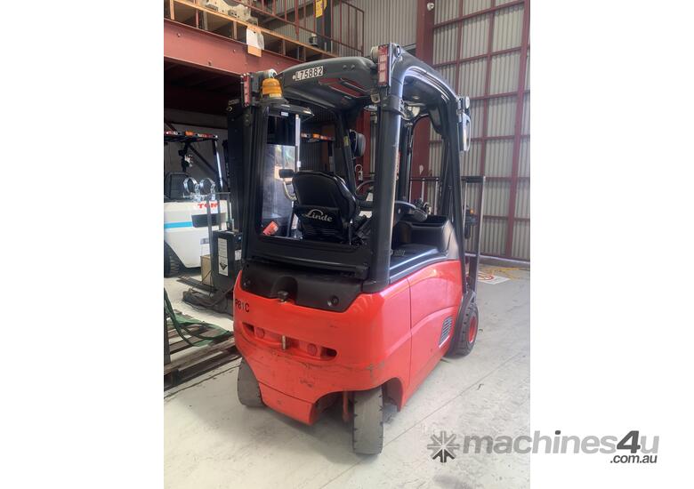 FORKPAC  - LINDE E18P COUNTERBALANCE FORKLIFT - Hire