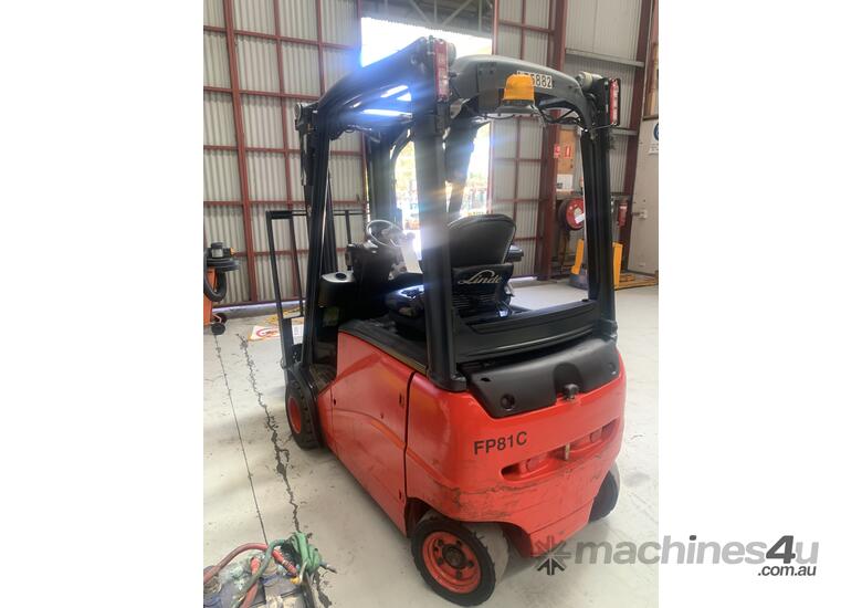 FORKPAC  - LINDE E18P COUNTERBALANCE FORKLIFT - Hire